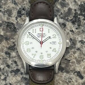 Wenger Military Swiss Army Men's 100m Dive Watch Untested